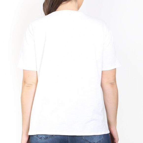 NWT Sunday Vibes Short Sleeve Top 2X - Picture 3 of 4